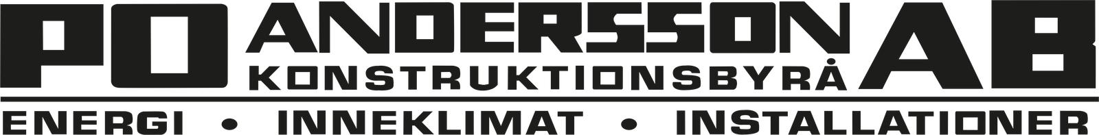 PO Andersson Konstruktionsbyrå
